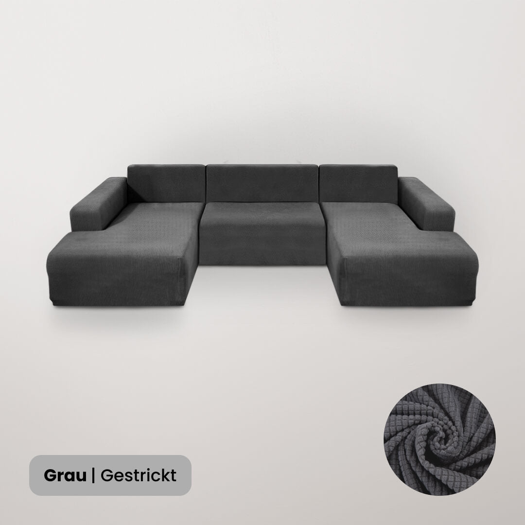 U-Sofabezug (3-teilig) – SofaSchutz