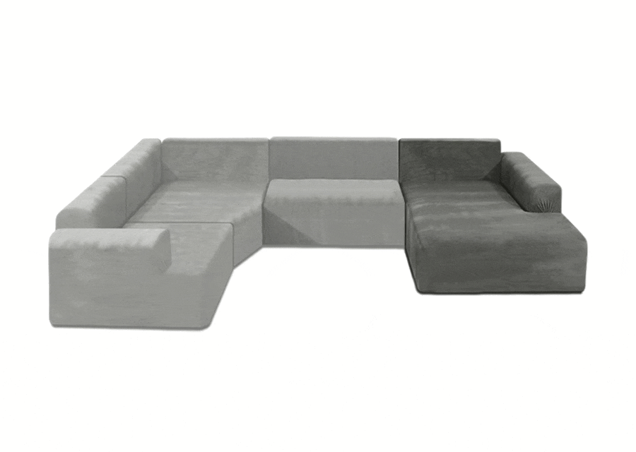 U-Sofabezug (4-teilig)